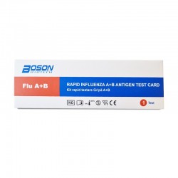 Test Rapid Antigen de testare Gripa A si B BOSON 1 Buc