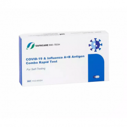 Test combo pentru Covid 19 si Gripa A+B, Safecare